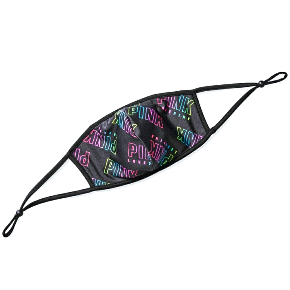 VICTORIA' S SECRET PINK MULTICOLOR FACE MASK